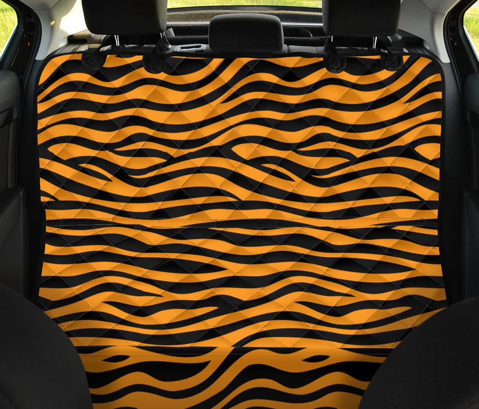 Bengal Tigers Skin Print Pattern Background Dog Car Seat Covers