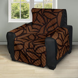 coffee bean pattern Recliner Cover Protector