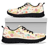 Ice Cream Cone Pattern Women'S Sneaker Shoes Pillow