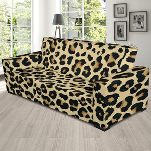Leopard Print Design Pattern Sofa Slipcover