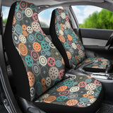 Gear Pattern Print Design 05 Universal Fit Car Seat Covers