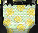 Slice Of Lemon Pattern Dog Car Seat Covers