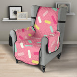 Pink donut glaze candy pattern Chair Cover Protector