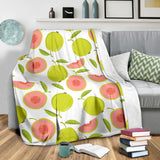 Guava Pattern Premium Blanket