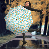 Fried Eggs Pattern Print Design 04 Umbrella