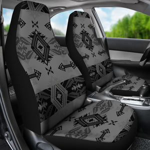 Sovereign Nation Gray Set Of 2 Car Seat Covers