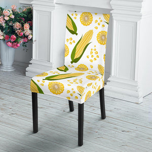 Corn Pattern Print Design 05 Dining Chair Slipcover