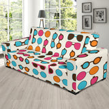 Sun Glasses Pattern Print Design 03  Sofa Slipcover