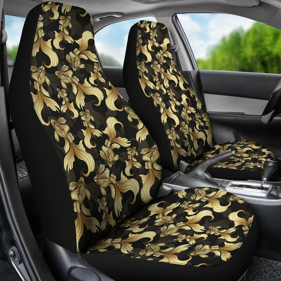Goldfish Pattern Print Design 01 Universal Fit Car Seat Covers
