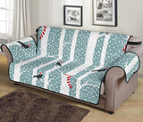 Crows christmas hat scarf Sofa Cover Protector