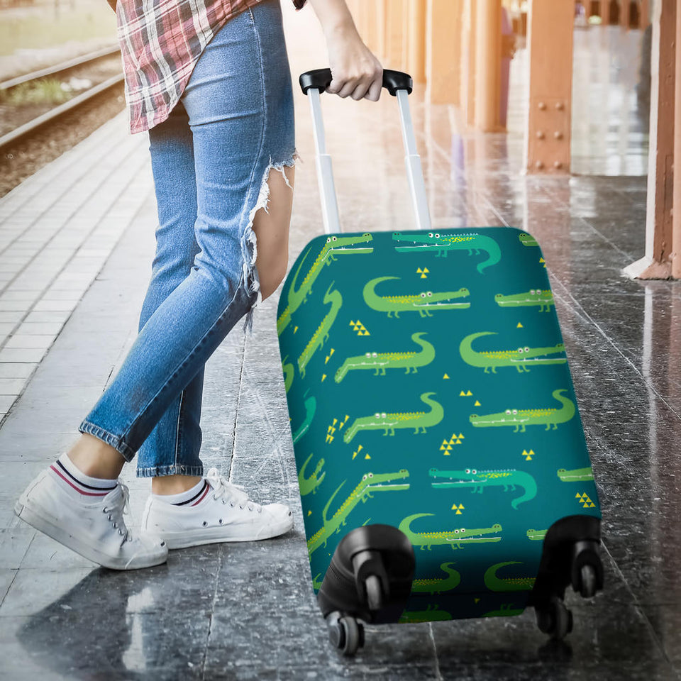 Crocodile Pattern Luggage Covers