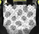 Hand Drawn French Fries Pattern Dog Car Seat Covers