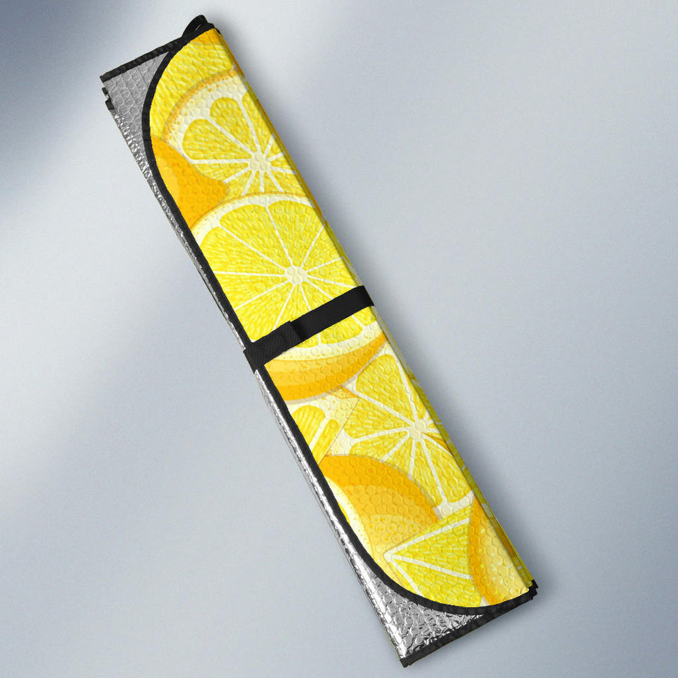 Lemon Pattern Car Sun Shade