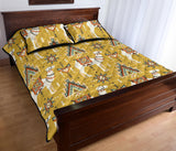 Camels ethnic motif pattern Quilt Bed Set