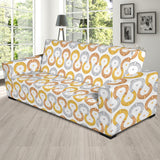 Horseshoes Pattern Print Design 03 Sofa Slipcover