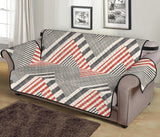 zigzag chevron striped pattern Sofa Cover Protector
