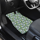 Pelican Pattern Print Design 04 Front Car Mats