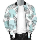 Shell Polynesian Tribal  Men'S Bomber Jacket