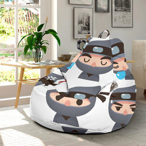 Cute Ninja Design Pattern Bean Bag Cover
