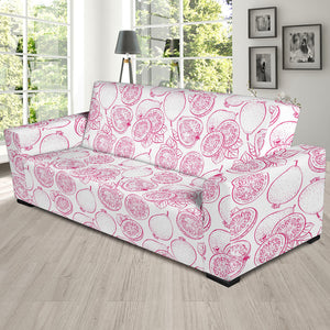 Sketch Guava Pattern Sofa Slipcover