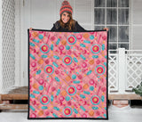 Colorful Candy Pattern Premium Quilt