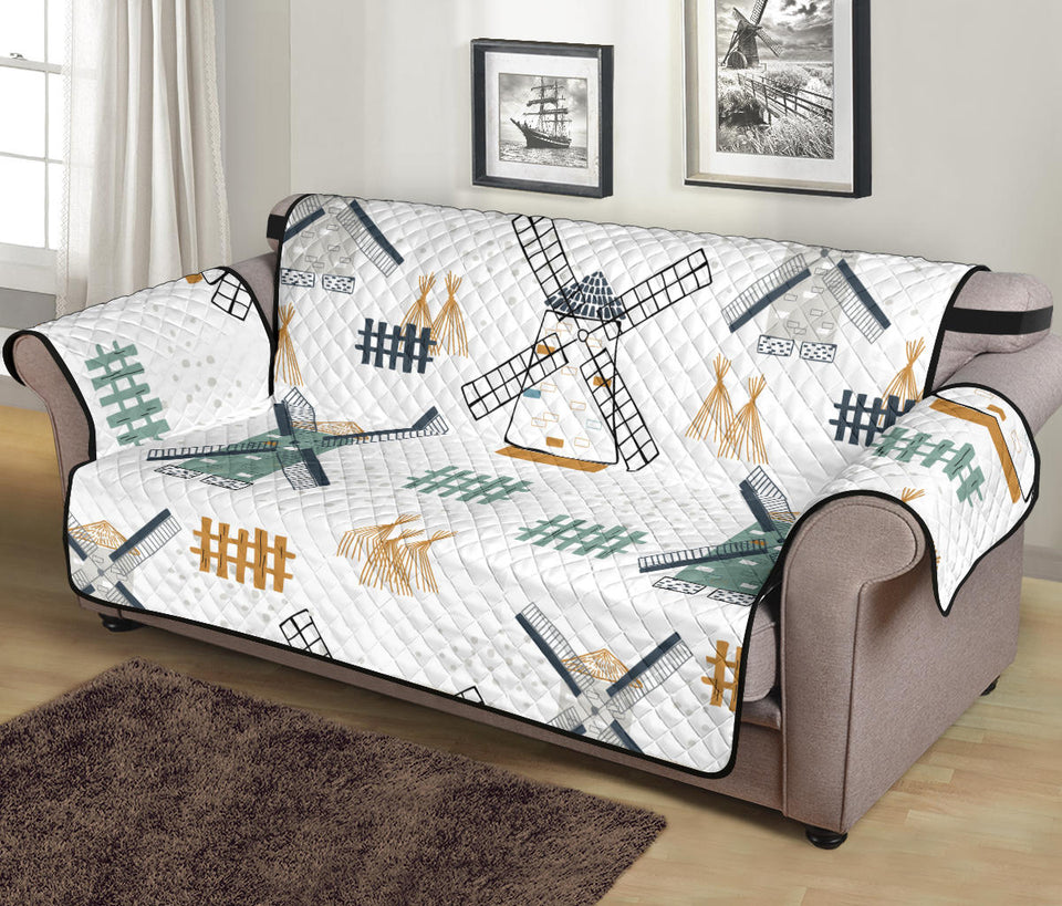 windmill pattern Sofa Cover Protector