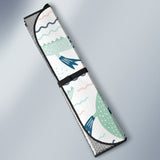 Crocodile Diver Pattern Car Sun Shade