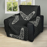 Hand drawn boomerang Australian aboriginal ornament Recliner Cover Protector