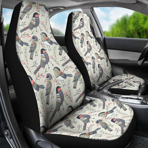 Pigeon Pattern Print Design 04 Universal Fit Car Seat Covers