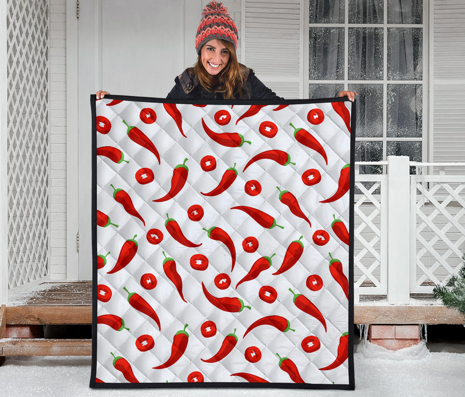 Chili Pattern Premium Quilt