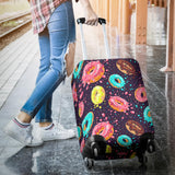 Colorful Donut Glaze Pattern Luggage Covers