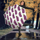 Eggplant Pattern Print Design 01 Umbrella
