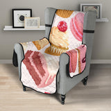Cake cupcake sweets pattern Chair Cover Protector