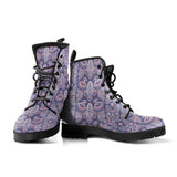 Indian Batik Style Pattern Leather Boots