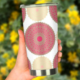 Circle Indian Pattern Tumbler
