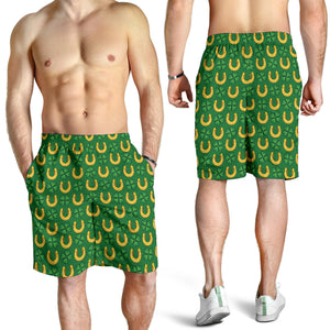 Horseshoes Pattern Print Design 05 Men Shorts