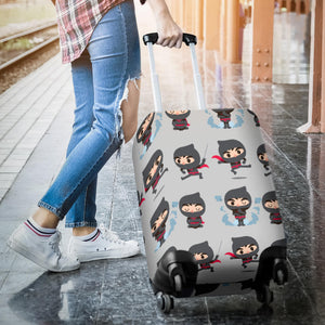 Cute Ninja Pattern Luggage Covers