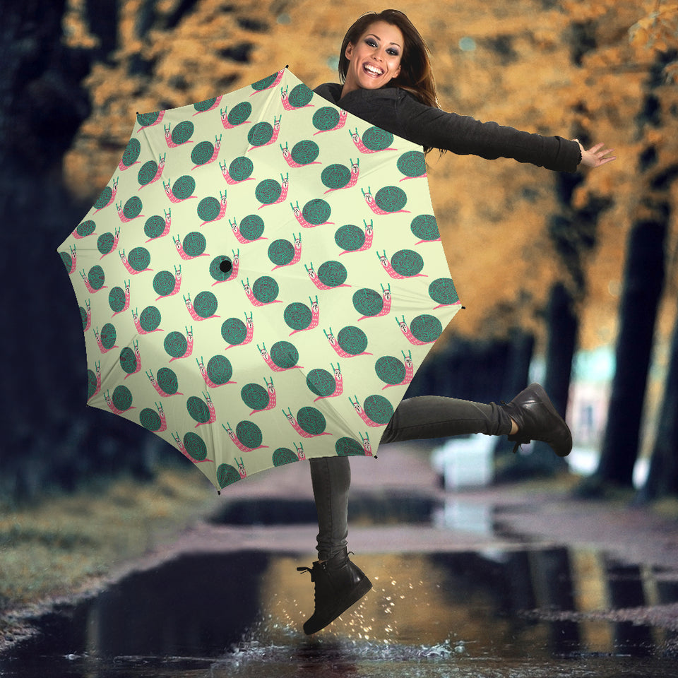 Snail Pattern Print Design 04 Umbrella