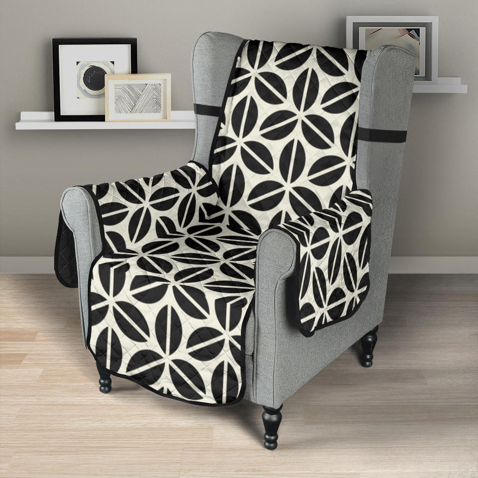 Coffee bean abstract modern pattern Chair Cover Protector