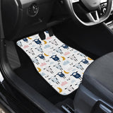 Cute Sleeping Sheep Moon Cloud Pattern Front Car Mats