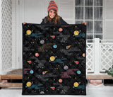 Space Pattern Premium Quilt