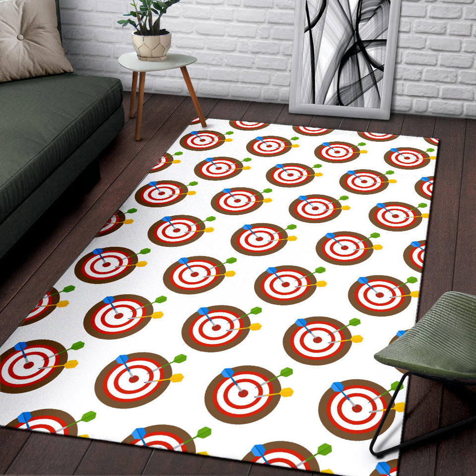 Darts Pattern Print Design 04 Area Rug