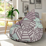 Spider Web Cobweb Design Color Pattern Bean Bag Cover