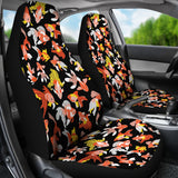 Goldfish Pattern Print Design 03 Universal Fit Car Seat Covers
