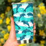 Dolphin Sea Pattern Tumbler