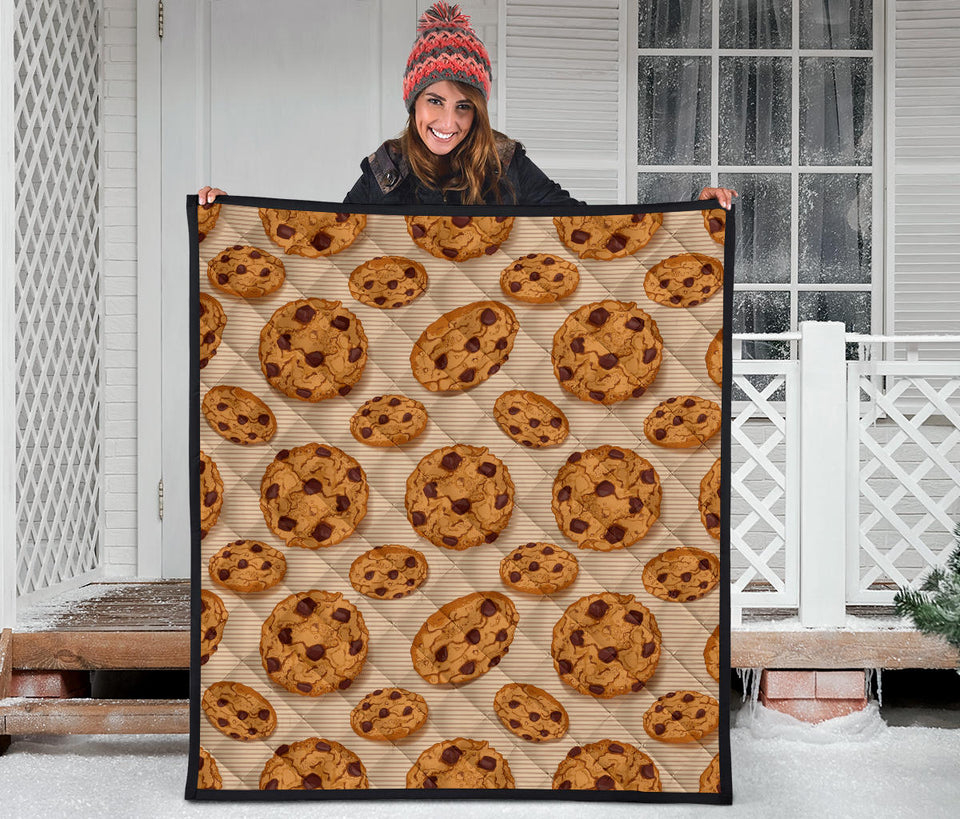 Cookie Pattern Premium Quilt