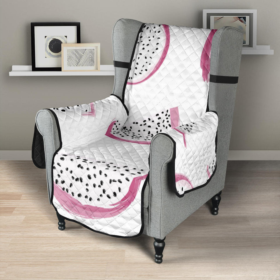 dragon fruit pattern Chair Cover Protector
