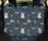 Windmill Tree Pattern Dog Car Seat Covers