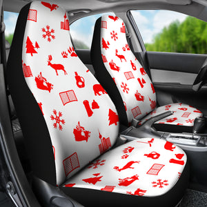 Canada Pattern Print Design 04 Universal Fit Car Seat Covers