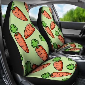 Carrot Pattern Print Design 05 Universal Fit Car Seat Covers